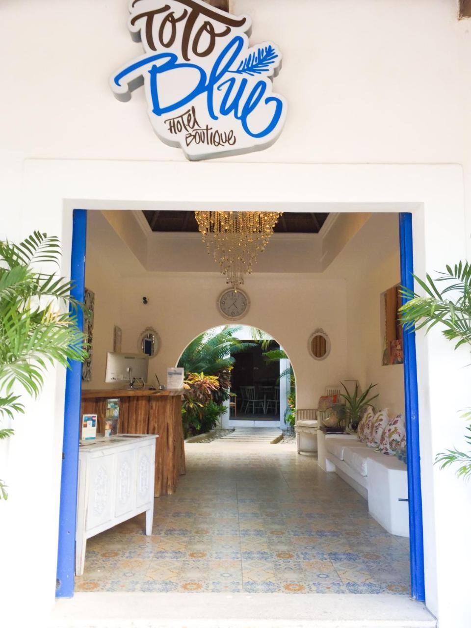 Toto Blue Hotel Boutique Бакалар Экстерьер фото